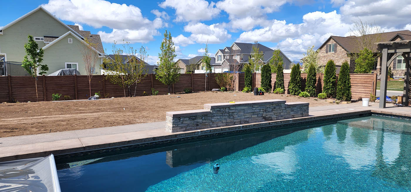 Pool landscape