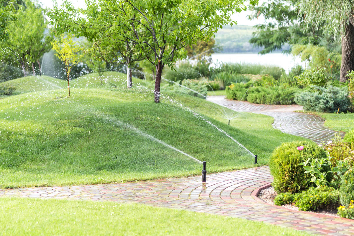 Sprinkler install